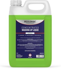 McKLords Commercial - Concentrated Washing Up Liquid - Apple - 5 Litre 2.74 per litre