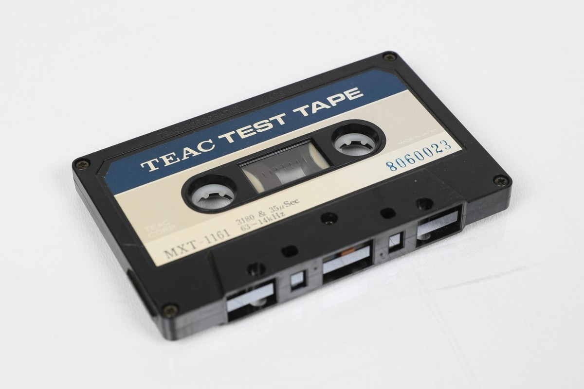 TEAC MXT-1161 Frequency Response 63Hz-14kHz Metal Tape Calibration