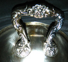 VINTAGE POOLE SILVERPLATE, "LANCASTER ROSE" SOUP TUREEN, LID & LADLE, EX COND — photo 8