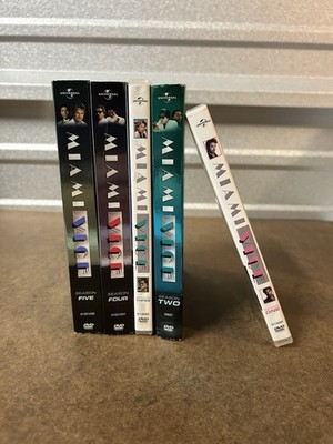 Miami Vice DVD Complete Series Seasons 1-5 READ DESCRIPTION