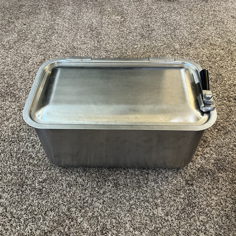 WWII Hercules Food Serv. Equip Sterilization Receptacle