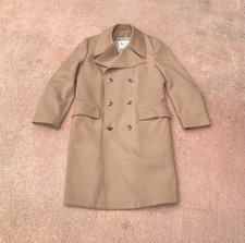Vtg 70s London Fog Maincoat Trench Coat Tartan Liner Talon Zip Made in USA Sz 40
