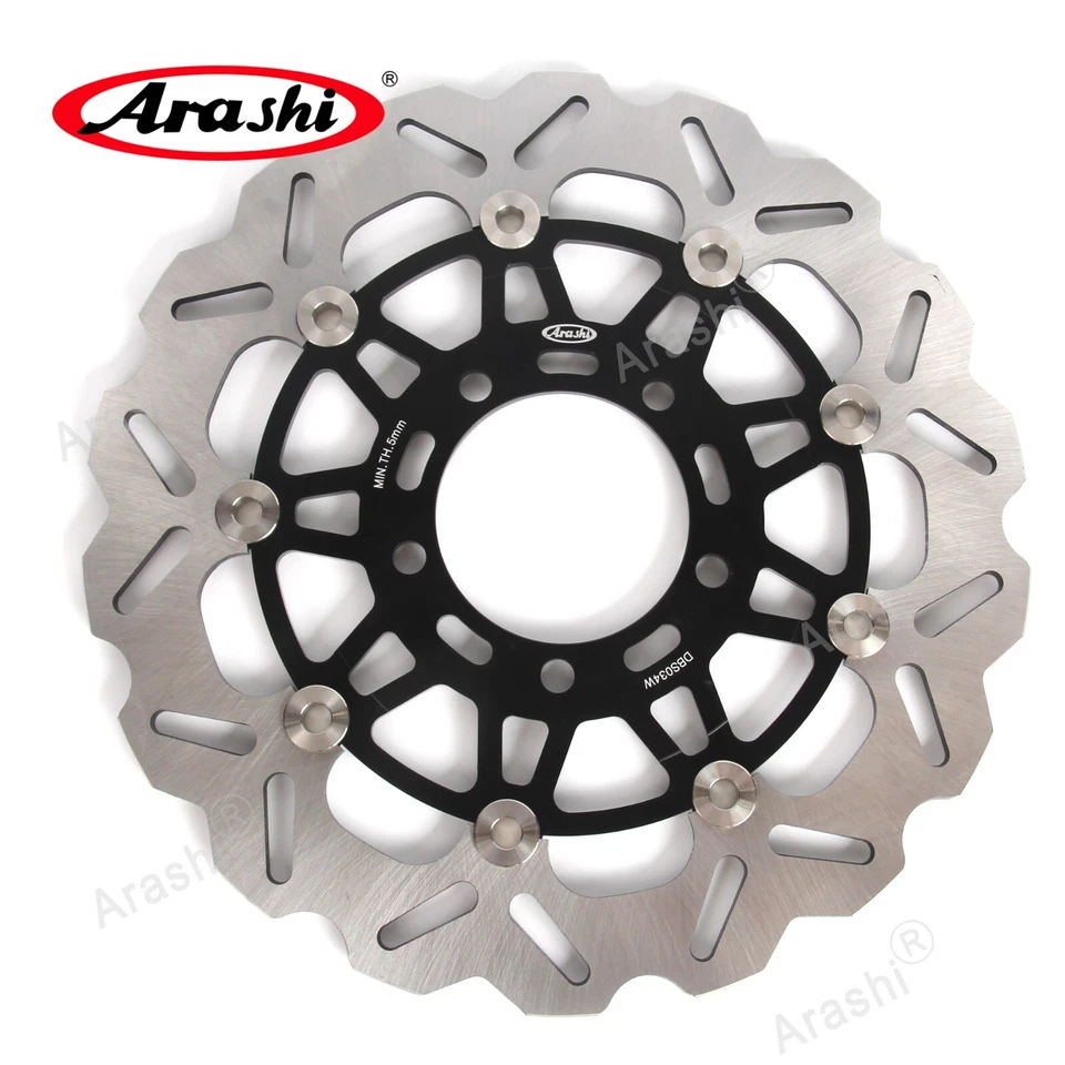 Dischi Freno Anteriori Per Kawasaki Ninja ZX6R 636 2005 2006 / Z750 2007 - 2012 - Imagen 4 de 4