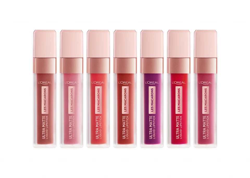 L’OREAL Les Macarons Ultra Matte Liquid Lipstick - Choose Shade - NEW Sealed