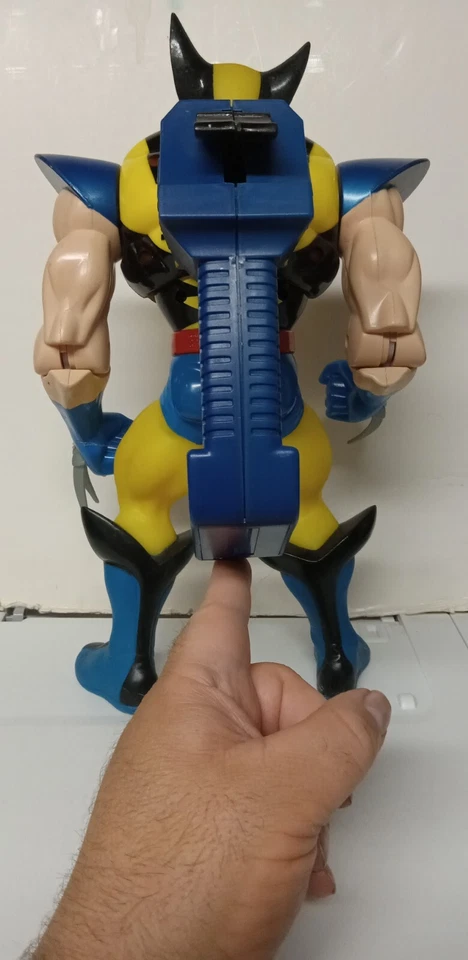 Marvel X-Men Big Time Wolverine 13" con mando electrónico. -Toy Biz 1996 Foto 2 de 4