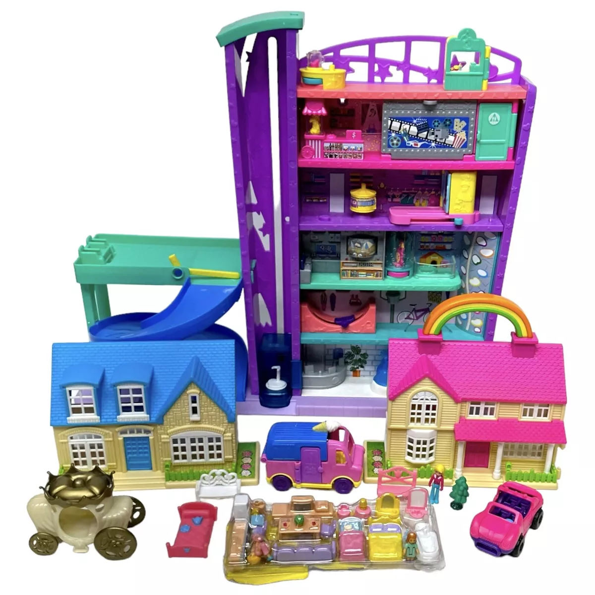 Bluebird Polly Pocket Pollyville Mega Mall Playset Tiny Dreams