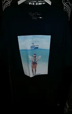 NJ Drive "lost in heaven" Angel Tee Shirt Navy Blue Cruise Ship 3XL