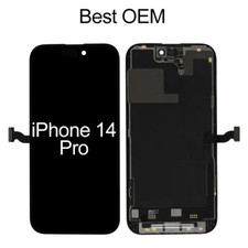Soft OLED For iPhone 14 Pro 6.1" Lcd Digitizer Display Touch Screen Repair Part
