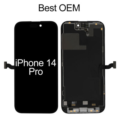 Soft OLED For iPhone 14 Pro 6.1'' Lcd Digitizer Display Touch Screen Repair Part