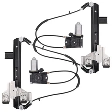 Rear Left & Right Side w/Motor Power Window Regulator for 00-06 Chevrolet Tahoe