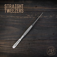 American Bonsai Stainless Steel STRAIGHT Tweezers