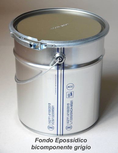 FONDO EPOSSIDICO BICOMPONENTE INDUSTRIALE PRIMER SESTRIERE da 0.75 L. + 0.15 L. - Foto 2 di 5
