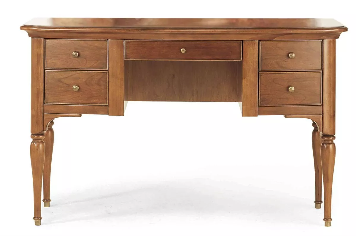 Solid Wood Dressing Table Twin Pedestal Willis Gambier Mahogany