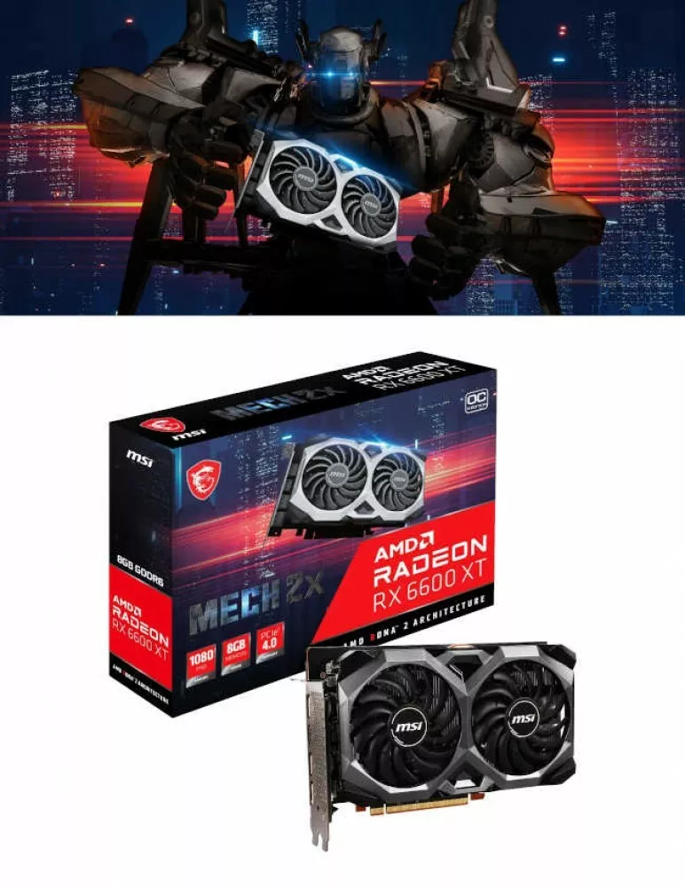 Buy MSI Radeon RX 6600 XT Gaming X 8GB GDDR6