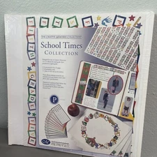 Creative Memories 12x12 School Times Collection Pages Stickers Kit 2003 Old Styl