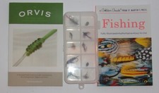 Case Fly Fishing Flies - Orvis Knot Book 2008 - Golden Guide Fishing Guide 1987