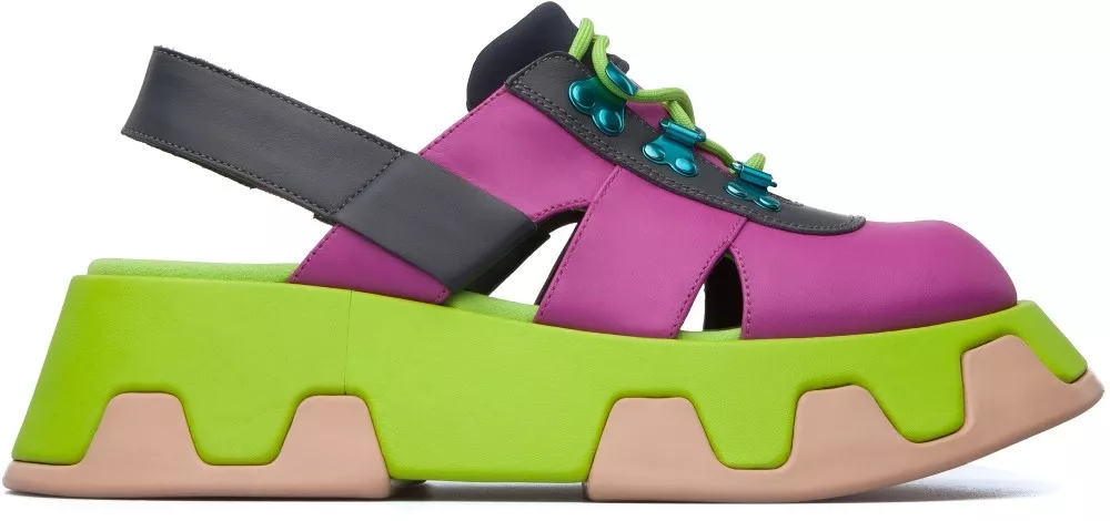 CAMPER LAB WILMA EXTREME PLATFORM MULTICOLOR US 9-10 together K200259-002 dsq2