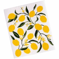 DII Swedish Dishcloth  ~~ "Lemon Bliss" Design ~~ Kitchen Must-Have ~~