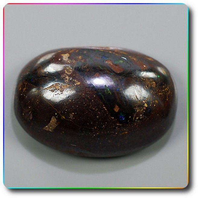 Opale Matrix Boulder Naturelle Australie 11.61 cts Pierre Brute Queensland