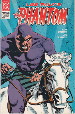 The Phantom # 13 (Luke McDonnell, last issuer) (DC Comics USA, 1990)