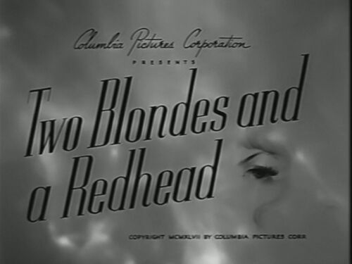 ZWEI BLONDINEN UND EINE ROTHAARIGE (1947) DVD JEAN PORTER JIMMY LLOYD