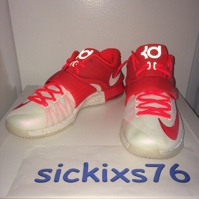 DS Men's Nike KD VII XMAS "Eggnog" Sz 1012/EUR 4446 [707560 613] 7 eBay