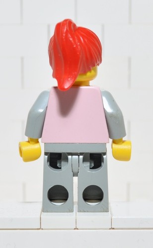 Lego Town par015 logo Cavallo capelli rossi coda lentiggini 6405 6419 anno 1992 - Foto 2 di 2