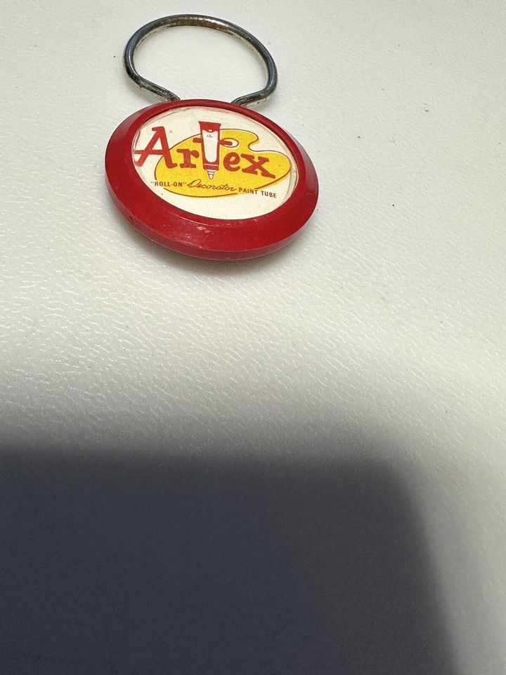 Vintage Artex Roll On Decorator Paint Tubes Painting Supplies Keychain Key Ring eBay