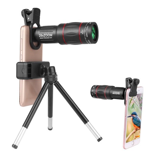 Telephoto Lens Monocular Zoom Cell Phone Lens Mobile Phone Lenses Camping - 第 1/21 張圖片