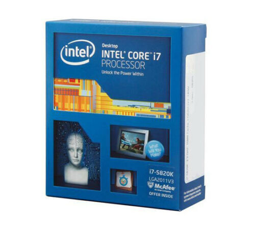 Intel Core i7-5820K 3.3GHz 15MB LGA201-V3 CPU Processors - Picture 1 of 5