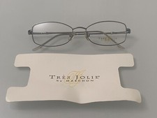 Tres Jolie By Marchon Eyeglasses Frames 52 Sky Blue 54-17-135