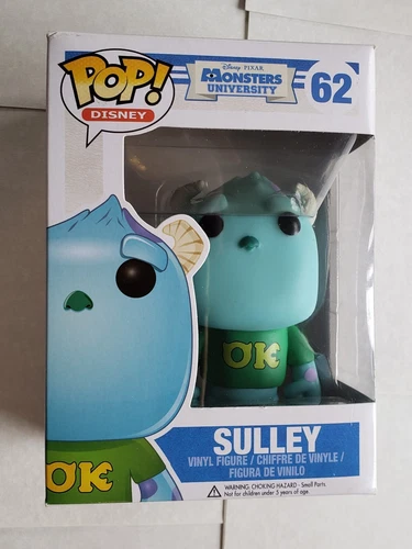 Funko Pop Sulley #62 from Disney Pixar Monsters University Vaulted Retired