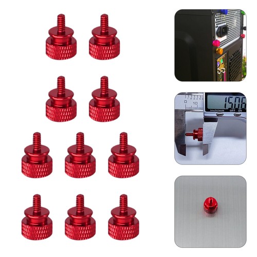 10 PCS Screw for Computer Case Chassis Thumb Screws Elegant Fixing - Picture 1 of 12
