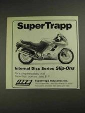 1992 SuperTrapp Internal Disc Series Slip-On Exhaust Advertisement