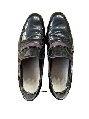 Florsheim Designer Collection Black Patent Leather Shoes Mens Size 10.5 Florsheim Patent Leather Dress Shoes for Men for sale | eBay main image 4