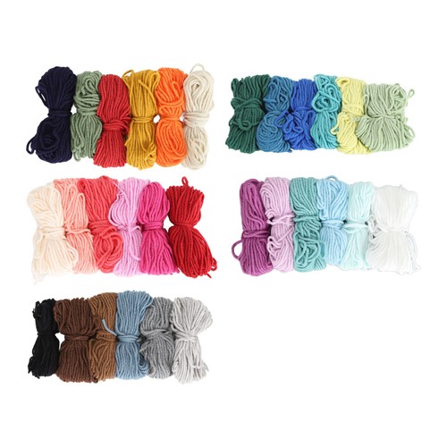 6PCS Embroidery Thread 4 Strands 10m Length Cross Stitch Embroidery Thread ♢ - Picture 8 of 27