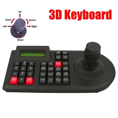 LCD Joystick CCTV Tastatur Controller 3 Axis Dimension für ptz Speed Dome Kamera