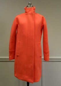 j crew orange coat