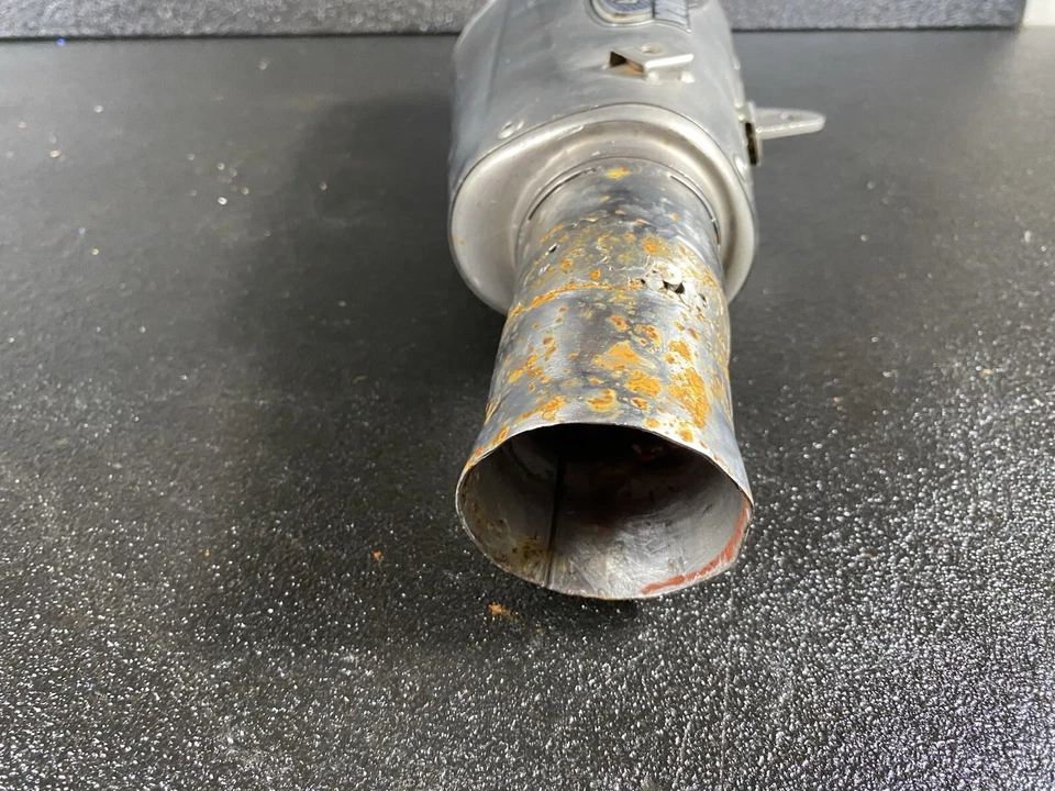 Suzuki GSXR600 GSXR 600 YOSHIMURA 2007 silenciador de escape tubo de lata Foto 4 de 4