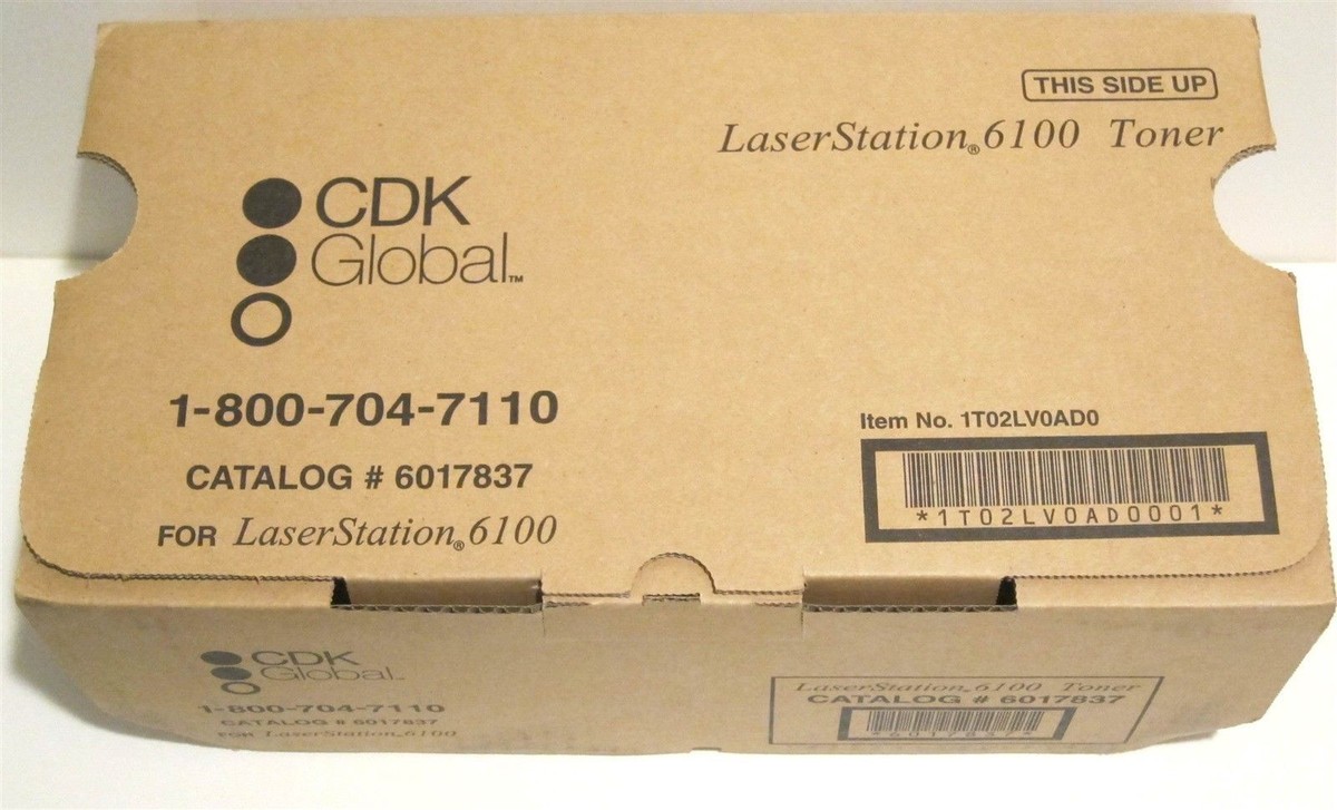 New Genuine CDK GLOBAL LaserStation 6100 Toner Cartridge PN