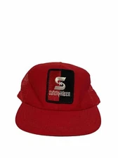 Vintage 80’s SAFETY KLEEN Patch SnapBack Trucker Hat Made In USA