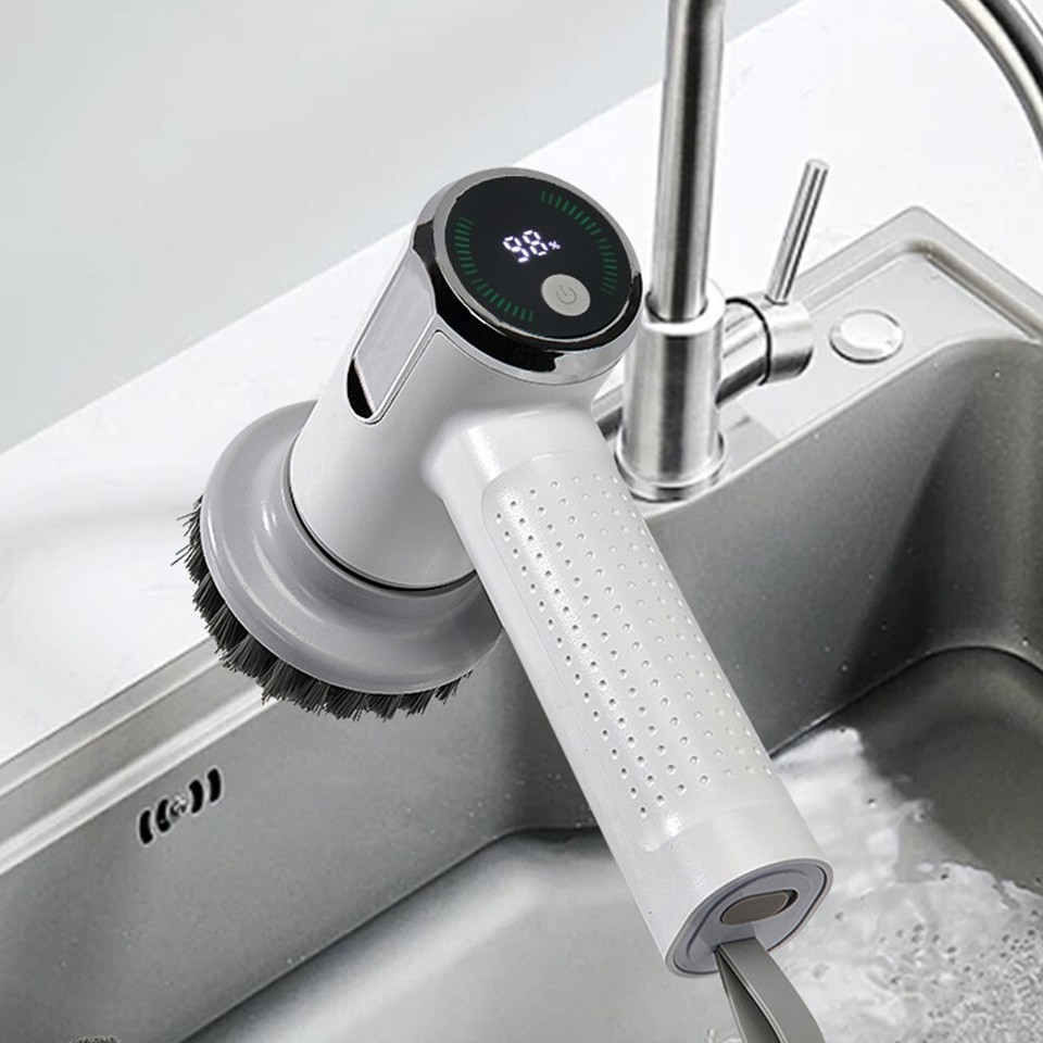 360° Rotating Brush Bathroom Cleaning Brush Multifunctional Cleaning ...