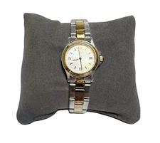 ESQ Swiss Movado Women's Two Tone Gold Silver Watch Water Resistant