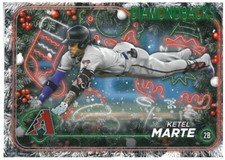 2024 Topps Holiday Ketel Marte #H87 Holiday Tree Arizona Diamondbacks!