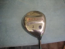 Callaway Big Bertha 3 Fairway Wood Steel Uniflex Golf Club RH "NICE"