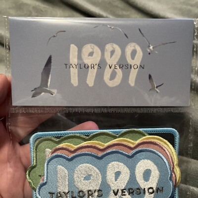 Taylor Swift 1989 (Taylor's Version) Era Patch Set Logo Official