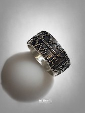 Astronomy Seti The 2001 Answer to 'Arecibo' Sterling Silver 925 Ring by Ezi Zino