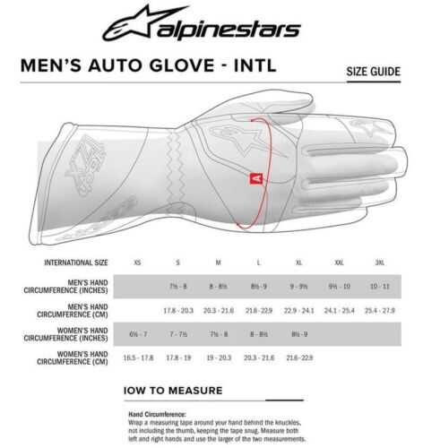 Alpinestars Honda Copper Street Motorcycle Gloves - Pick Size & Color - Picture 2 of 8