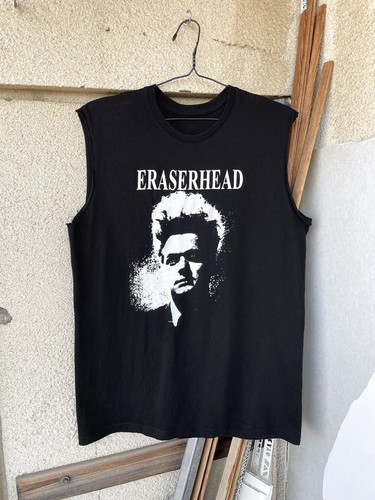 Vintage Eraserhead Horror Movie Promo David Lynch T-Shirt Size L Black - Picture 7 of 16