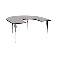 Flash Furniture Activity Table - XU-A6066-HRSE-GY-T-A-GG